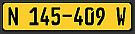 nummber plate 520x113